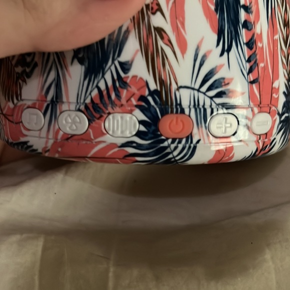 Pop Sonic White noise machine pink and blue feathers - Picture 2 of 5